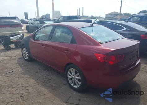 2011 Kia Forte Ex from USA, damaged, VIN KNAFU4A20B5462941